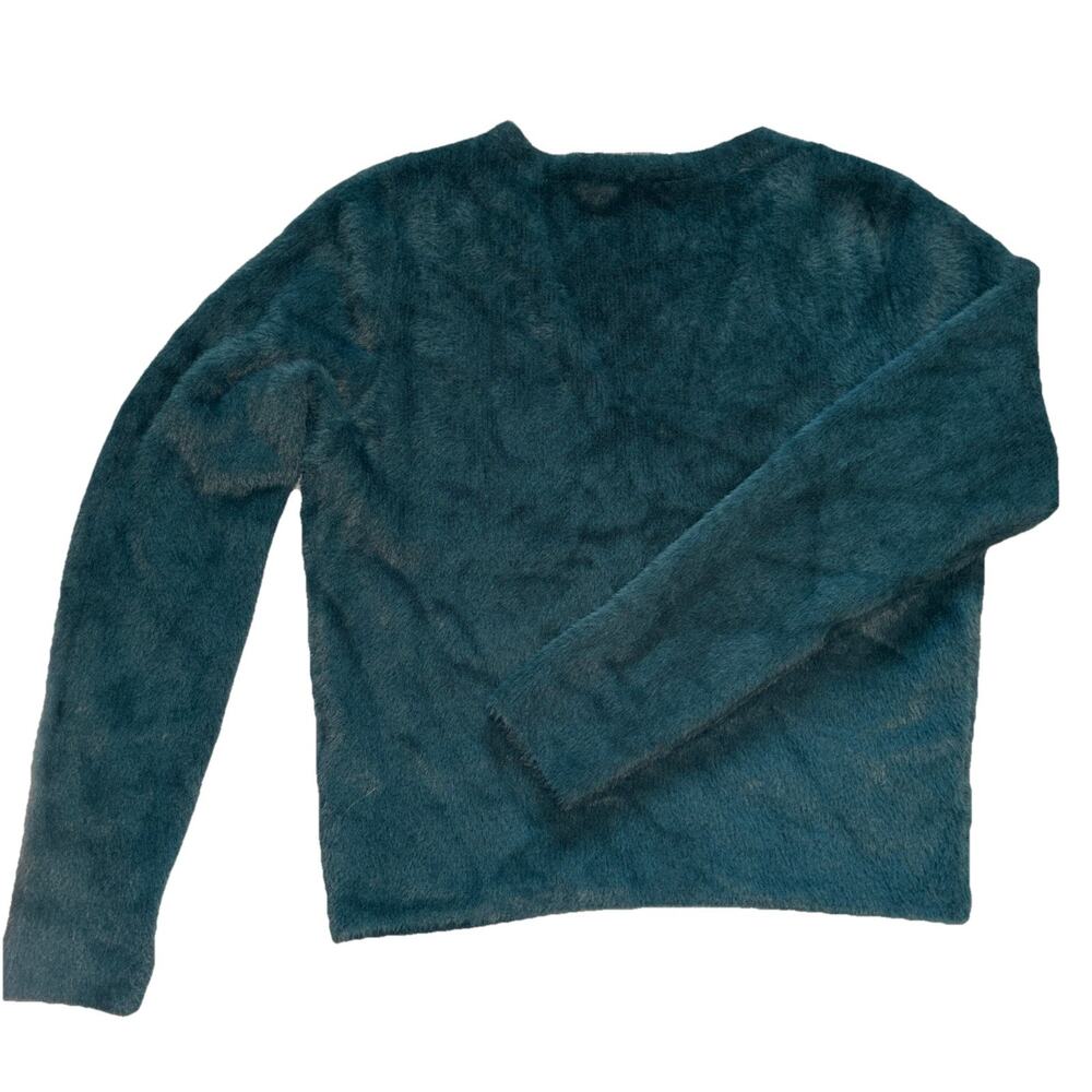 Abercrombie Fitch Soft Cozy Fuzzy Button Up Cardi… - image 6